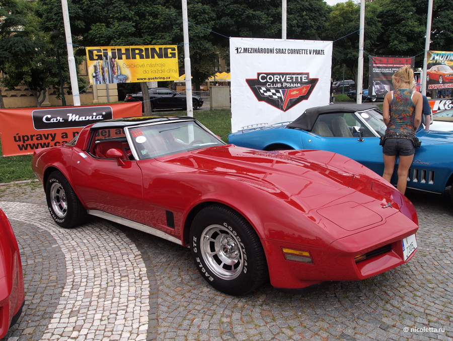 Встреча Corvette Club Prague