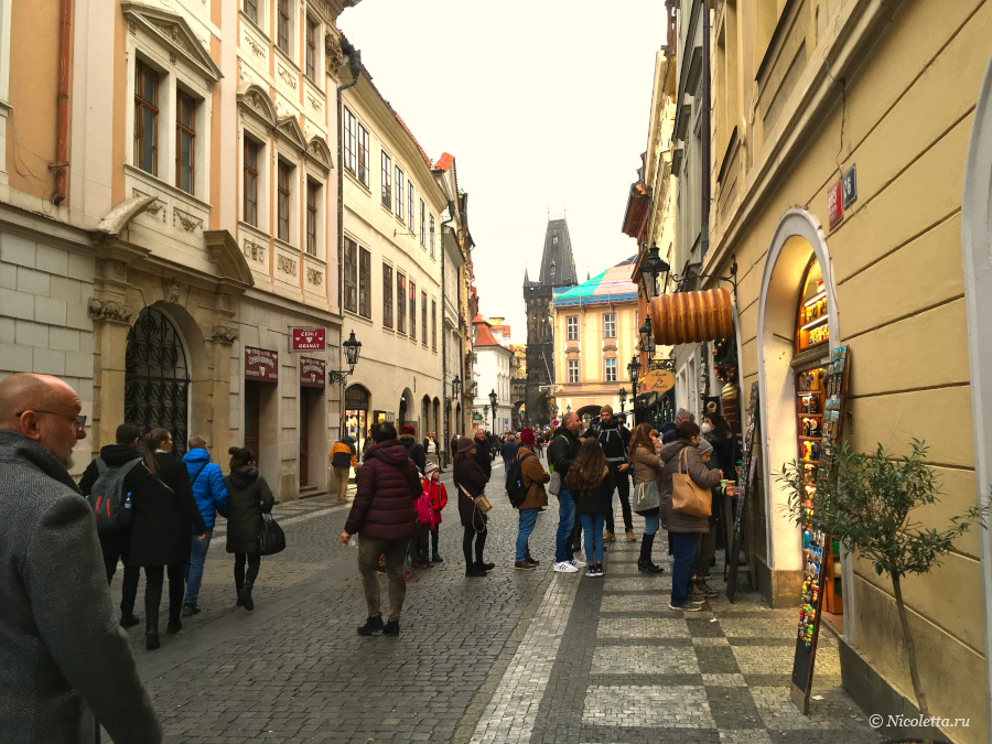 Улица Целетна Прага